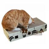 【仁可宠物】美国百贝Smartykat百贝瓦楞纸洞洞球猫抓板/猫沙发