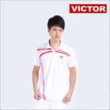 正品 新款VICTOR胜利羽毛球服 情侣款男女通用 运动T恤S-1008
