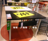 宜家IKEA专业代购利蒙/ 阿迪斯 桌子 书桌 写字桌白 黑褐色