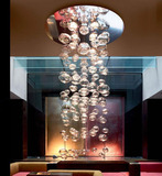 水晶吊灯 现代吊线灯 客厅水晶灯 个性化汽泡球吊线灯  YX8663