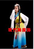 水袖藏族女装舞蹈服饰定做/长袖儿童演出服饰/民族舞台表演服装