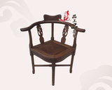 品上品  实木椅子 红木家具 鸡翅木茶桌椅 三角靠背椅psp-077