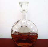 定制 批发订做透明烤花喷漆500ML,250ML.125ML白酒玻璃瓶、空酒瓶
