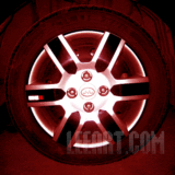 0958BYD比亚迪F0专用个性改装反光轮圈贴轮胎贴轮毂贴汽车贴纸