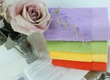 特价新款 欧林雅专柜正品  竹纤维美容巾面巾毛巾澡巾XM013 34X72