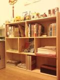 特价实木书柜 儿童书架简易自由组合小柜子置物架宜家储物柜子
