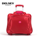 Delsey法国大使拉杆箱 18寸商务超轻旅行箱包 男女时尚登机箱