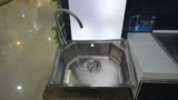 普乐美水槽JS205水槽304不锈钢水槽厨房洗菜盆单盆 单槽
