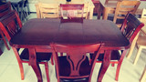餐桌实木折叠可伸缩餐桌 椅 组合 木质橡木餐桌 小户型饭桌 方桌