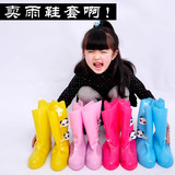 Bearcat儿童雨鞋雨靴韩国男女童外贸时尚正品加厚防滑水鞋套鞋