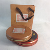 茶叶包装礼品盒 普洱饼盒铁盒 375g饼圆盒 空盒高档通用批发