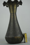 [乾一堂] 1526号 纯铜 大花瓶 欧洲回流旧铜器收藏摆件艺术品