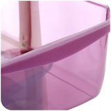 房浴室床头塑料儿童储现货包邮/ 日式透明抽屉式多功能收纳柜 厨