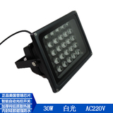 LED监控补光灯30W白光 AC220V摄像头辅助灯 道路岗亭车牌补光定制