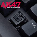 黑爵AK47 机械键盘樱桃背光游戏Cherry黑轴青轴电脑键盘 全键无冲
