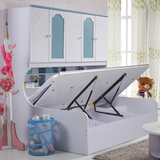 子母床儿童床上下床双层床多功能组合床衣柜床高箱母子床1.0特价