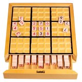 高档木盒数独游戏棋九宫格 成人学生益智玩具逻辑思维桌面游戏