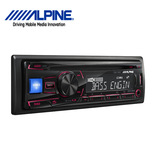 alpine 阿尔派汽车音响CDE-150C车载CD主机改装功放播放器收音机