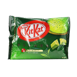 日本进口零食品nestle雀巢奇巧KitKat宇治抹茶威化夹心饼干12枚
