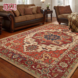 优立 手工羊毛地毯客厅欧式加厚美式茶几沙发 波斯地毯卧室床边毯