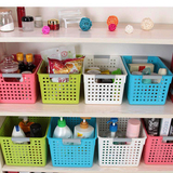 厨房收纳筐小篮子创意家用储物篮塑料筐整理收纳盒浴室收纳篮