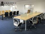 上海办公家具屏风员工桌职员桌工作位4人位办公桌椅组合时尚简约6
