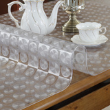 桌垫软玻璃正方形餐桌垫透明pvc桌布防水防烫 长方形塑料茶几桌布