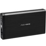阿卡西斯3.5寸硬盘盒台式机SATA串口 移动硬盘盒USB3.0 铝合金高?