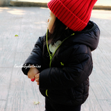 春冬季新款韩版男女儿童羽绒棉服外套宝宝加厚保暖连帽棉上衣棉袄