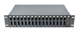NETLINK卡式光电转换器 16槽机箱 光纤收发器机架 双电源 2U