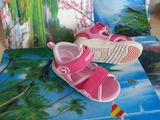 清仓镂空夏季特价日本米奇MIKIHOUSE女童凉鞋防滑沙滩机能鞋粉色