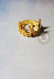 【金刚芭比梦游香港】PINKBOX最闪亮女王气质十字架皇冠戒指
