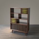 特价实木北欧式简约现代书架创意设计师时尚风格书柜收纳柜餐边柜