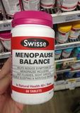 澳洲Swisse Menopause Balance更年期平衡营养素 大豆异黄酮 60粒