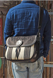 ［威］现货）日本制造 工匠级 Lucky John 印第安手工毛毯大包包