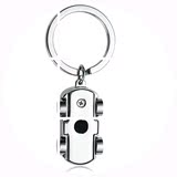 德国小车钥匙扣 创意高档LED灯汽车钥匙圈挂件 钥匙扣男