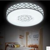 LED吸顶灯卧室灯具圆形大气阳台灯厨房灯饰简约现代铝材客厅灯