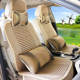 2015新款专车专用汽车坐垫 全包亚麻布座套 订做四季通用座椅套子