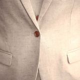 SIRCOOL春季新品韩版棉麻休闲西装男士修身长袖小西服外套有套装