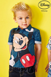 现货英国代购NEXT童装16夏男宝男童Disney米奇米老鼠短袖衬衣衬衫