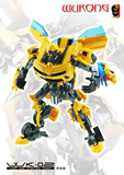 现货变形金刚WK-02战刃大黄蜂原色金属版2014电影大黄蜂模型玩具