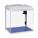YEE小鱼缸桌面水族箱创意玻璃小型生态鱼缸家用办公室迷你鱼缸