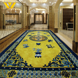 欧式宫廷手工地毯进口羊毛走廊地毯客厅茶几地垫酒店长廊来图定制