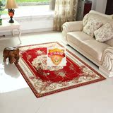 欧式中式风格地毯床边毯J018 卧室客厅茶几沙发化纤腈纶家用卫浴