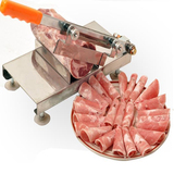 用商用涮羊肉肥牛肉卷冻肉刨肉两把刀片牛羊肉切片机手动切肉机家