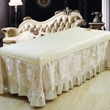 促销 优质美容床床单床笠 定做美容院床罩 SPA按摩全棉美容院床单