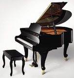 珠江皇冠LS-8高档机芯黑色全新经典三角钢琴官方授权正品保证