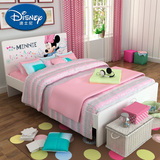 Disney品牌儿童家具卡通儿童床 单人床 1.2米学生单床 女生房间
