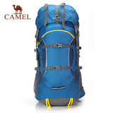 CAMEL骆驼户外登山双肩背包 50L男女徒步背包野营登山包