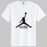 飞人乔丹T恤AJ衣服罗斯詹姆斯杜兰特科比篮球运动队服23短袖T恤